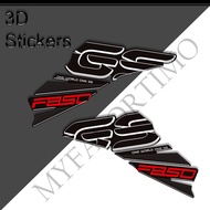 สินค้าขายดี✈สติ๊กเกอร์3D ชุดแผ่นรองถังน้ำมันเชื้อเพลิงเข่าสำหรับ BMW F850 F850GS F 850 GS GSA ผจญภัย
