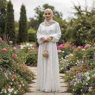 OUTER SHIMMER FREE BELT Raya| Shimmer dress/shimmer outer/dress silk lebaran/kimono dress/wrap dress