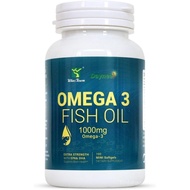 Omega3Fish oil soft capsules，1000mg，Including EPA and DHA，Supports brain health，100Capsule YOPF FJX6