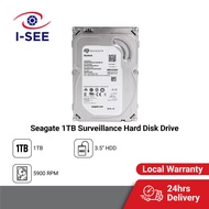Authentic Seagate 1TB 2TB 4TB CCTV Surveillance CCTV Hard Disk Drive 3.5" SATA HDD 5900RPM For NVR /