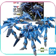 Bandai Original GUNDAM HG The Super Dimension Fortress Macross VF-22S Anime Action Figure Assembly M