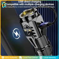 LED Flashlight Rechargeable Waterproof Outdoor Heavy Duty Rechargeable Flashlight Searchlight