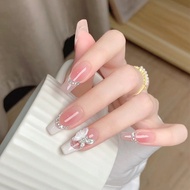 Thai Shop DD267 Modern Style False Nails Easy To Use 24 Pieces