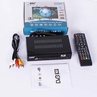 Hd Digital Dvb-t2/c Tv Receiver Tuner Dvb Dual Box Terrestrial T2 Top Set Usb Socket Metal Shell Box Tv Mpeg4