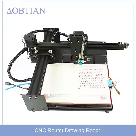 CNC Router Drawing Robot Kit Writer XYZ Plotter iDraw Hand Writing Robot Kit Open Source for Maker/G