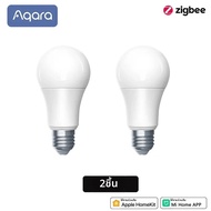 Aqara | Aqaraสมาร์ทหลอดไฟLED T1 Zigbee 3.0 E27 2700K-6500K 220-240V APPรีโมทคอนโทรลโคมไฟสําหรับXiaom