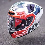 NEWEST KYT TT Course Fuselage Red White Glossy Fullface TTCourse Helmet