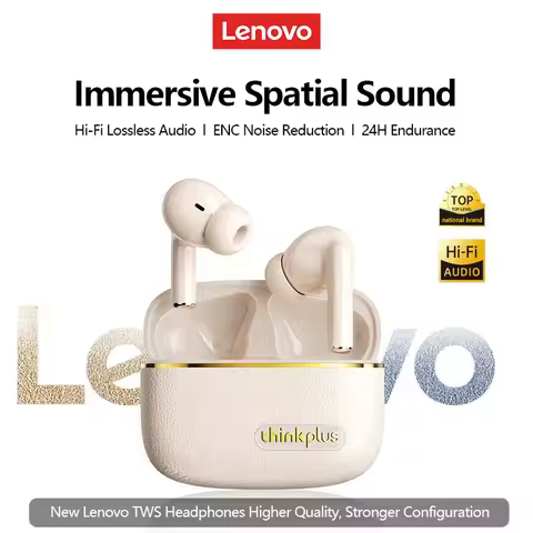 Lenovo LP27 Pro Original Wireless Headphones TWS 5.4 Bluetooth Earphones Hi-Fi Stereo Music Call Gam