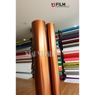 Matte Paint Metal Liquid Copper wrap air free Yajiu Derek car wrap film MP6301