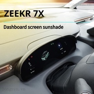 Sunshade for ZEEKR 7X Dashboard Screen, Anti-Glare Sun Cover, ZEEKR 7X Car Modification Accessories,