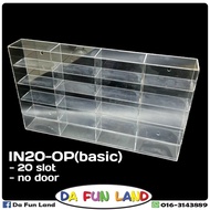 🚗 IN20-OP(basic) 🚗 DISPLAY RACK 20 SLOT for INNO64 or TIME MICRO, STANCEHUNTER etc

