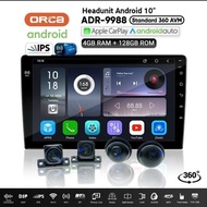 PAKET ORCA ADR-9988 4/128+ CAMERA 360 ORCA 4PCS ALL IN CAR -KasihMurah shop01