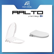 AALTO V-8400 | V-8900 50CM WHITE MANUAL BIDET SEAT AND TOILET SEAT COVER