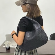 【BV 經典編織】 Bottega veneta hobo 和尚包 肩背包 單肩包 半月包 彎月包 黑