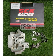 SUPER HEAD SCK RACING Y15ZR/y15 🔥HEAD +VALVE 22/25🔥)