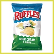 ♨ ∥ ◙ RUFFLES RIDGES POTATO CHIPS 184G