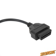 SUQIN52IC OBD2 Diagnostic Cable, 16 Pin Open Plug Wire OBD2 Female Connector, Professional 5 Functio