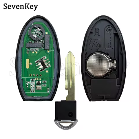 Seven S180144020 KR5S180144014 7812D-S180014 5Button 433Mhz ID47 PCF7952X Chip Remote Key Fob For Ni