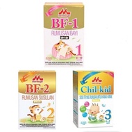 MORINAGA MILK POWDER BF-1 700G, BF-2 700G, CHIL-KID 600G