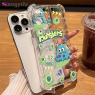 Monsters University Clear Phone Case For Vivo Y19s 4G Y300 Y37 V40 Pro Lite V40E Y200 X200 Pro Mini 