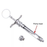 8.26-Imported Orthodontic Dental Bilan Syringe Stainless Steel Blue Anesthesia Syringe Universal Ora