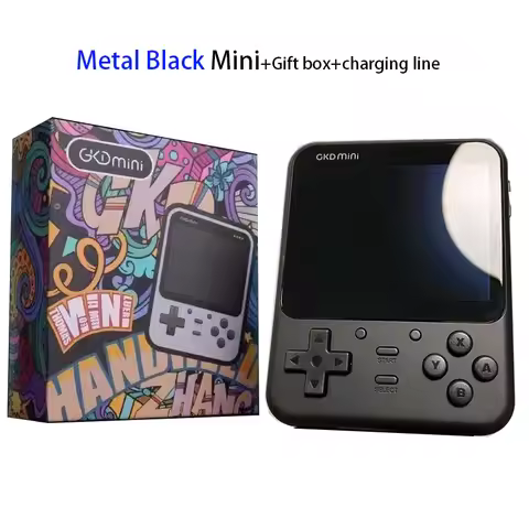 GKD Mini Retro Console Video Game Consoles 3.5 IPS Screen ZPG Open Source PS Gaming Players Children