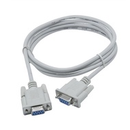 1PC 5ft F/F Serial RS232 Null Modem Cable Female to Female DB9 FTA Cross Connection 9 Pin COM Data C