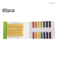 GOO 80 Pcs Multipurpose pH Test Strips Universal Full Range Litmus Paper 1-14 Acidic