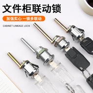 Desk Tin Movable Cabinet Drawer Triple Lock Universal Low Tool Cabinet One Lock Triple Chain File Ca