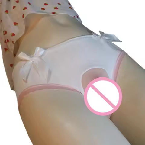 Silicone Realistic Vagina Panties for Men Transgender Underwear Drag Queen Nightclub Wear Simulation