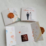 【訂製】Godiva巧克力 - 婚禮小物 客製插畫 企業贈品