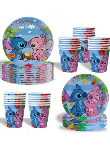 1/6/10/20/52pcs Tablecloth Birthday Decor Blue Table Cloth Angel Table Cover Shower Party Supplies