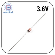 Zener Diode 1W 3.6V 1N4729A (Bag of 10c).