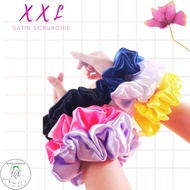 BORONG !! XXL SATIN SCRUNCHIE | SANGGUL SCRUNCHIE | (BIG SIZE) | HANDMADE | MALAYSIA READYSTOCK