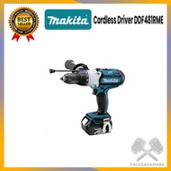 Makita Cordless Drill Bor DDF481RME 13mm 18Volt Baterai