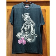 Vintage T-shirt Pink Pather Parody 50 Cent Cartoon Panther Rapper Fifty Saint