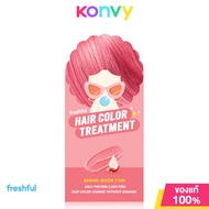 Freshful Hair Color Treatment 90ml #Drama Queen Pink