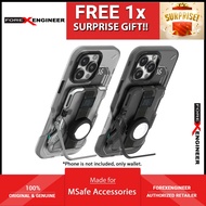 AULUMU G03 Magnetic Multi-Functional Metal Card Case with Kickstand