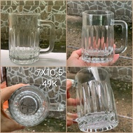 Showa Retro Suntory Junmai beer glass/glass