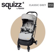 รถเข็นเด็ก Looping SQUIZZ 3 Classic Grey รถเข็นเด็กแบบกระเป๋าเดินทาง จากฝรั่งเศษ แถมฟรี กระเป๋าใส่คล