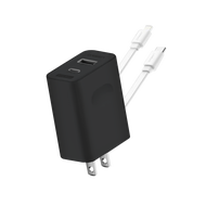 [ถูกที่สุด] Eloop C15L ชุดชาร์จ 2 พอร์ต หัวชาร์จเร็ว PD 30W QC 22.5W Adapter USB Type C to L Cable F