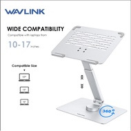 Wavlink Laptop Stand for Desk Ergonomic Laptop Holder with 360° Swivel, Extensible & Adjustable Comp