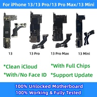 HHRJHO4566 เมนบอร์ดที่ผ่านการทดสอบอย่างเต็มที่สําหรับ iPhone 13 Pro Max Face ID Free Clean iCloud ปล