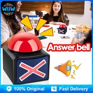 按钮抢答器-Game Answer Buzzer Alarm Game Button with Sound Light Quiz Got Talent Answer Buzzer Alarm Butt