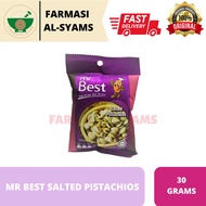 MR BEST SALTED PISTACHIOS 30G