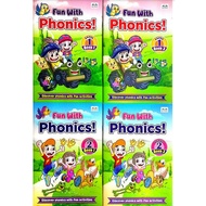 Fun With Phonics Buku Latihan Prasekolah Kanak Kanak Buku Aktiviti prasekolah Tadika Latihan English