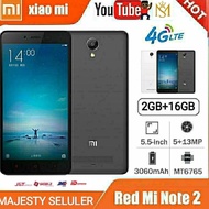 HP ⇱ [New] "Promo Xiaomi Redmi Note 2GB RAM 2GB 4G LTE 3060mAh 5.5MP BM45 New | Mobile Phone Not