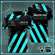 VS_HOT Mercedes F1 AMG Petronas AOP 3D T-shirt Gift For Men True Fans Size S-5XL