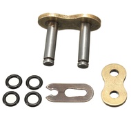 Motorcycle gold DID Oil-sealed chain connector Chain link428 520 525 530Chain connector lock E18