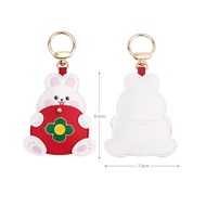 New Year gift rabbit Compatible with EZ-link machine Singapore Transportation Charm/Card leather（Expiry Date:Aug-2029）
